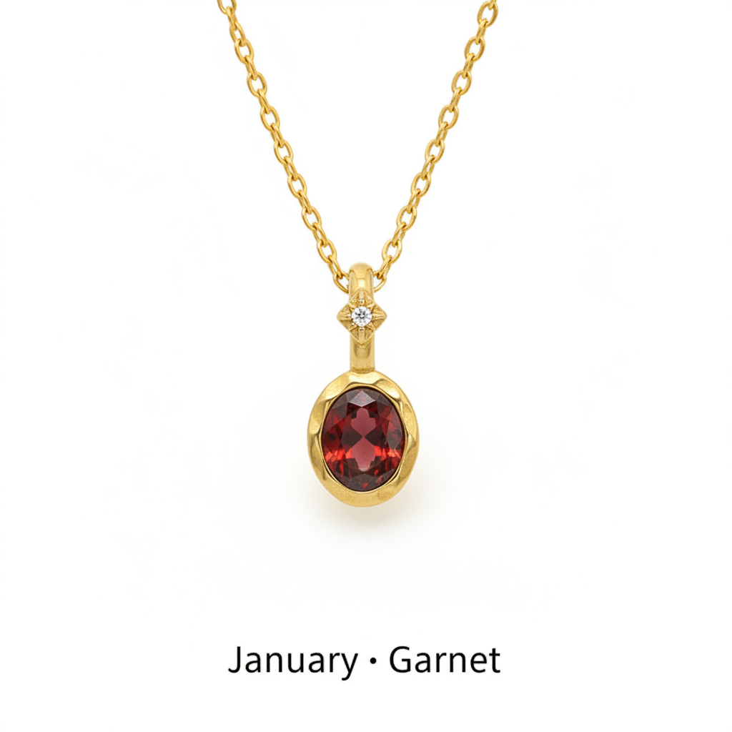 January · Garnet